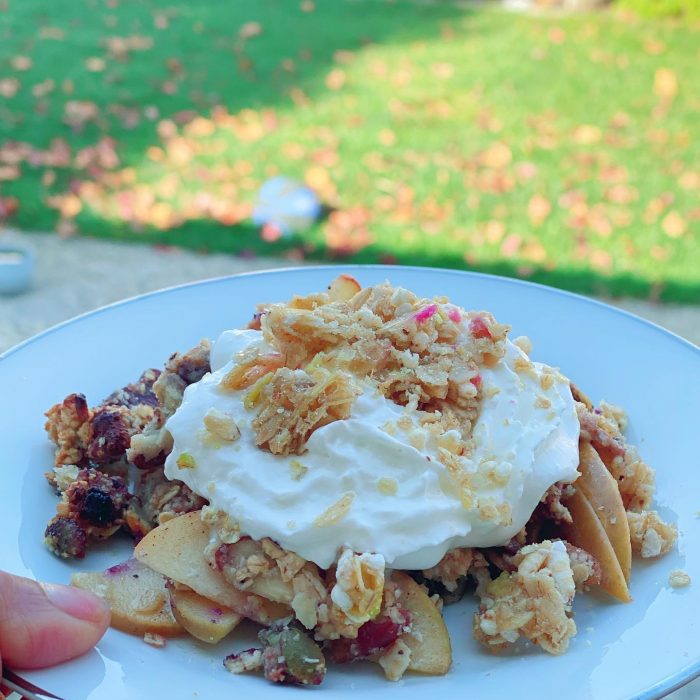 Granola & Apple Pie Parfait